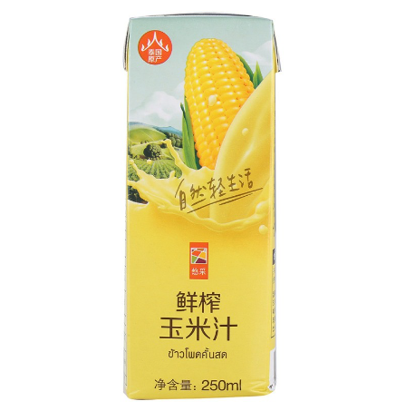 Cofco Non-GMO Freshly Squeezed Corn Juice 250ml