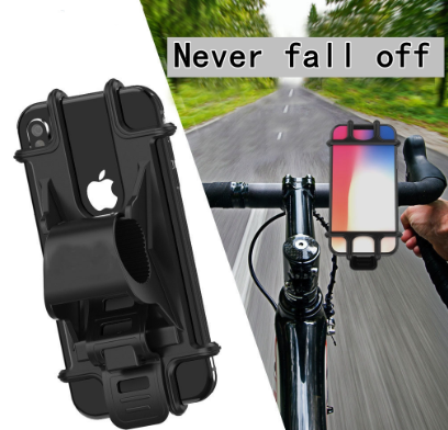 New Universal Bicycle & Motorcycle Phone Holder Universal Phone Bicycle Holder For Android Bike Handlebar Clip Stand GPS Mount Bracket