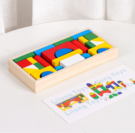 JLT Wooden Educational Building Blocks