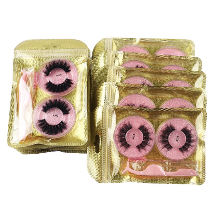 BEAUTY GLAZED 3D Professional Self Adhesive Eyelashes False Eyelashes Lashes Extension Makeup Tools