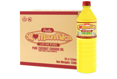 Fiesta Romantika Coconut Cooking Oil 12's 1 Liter