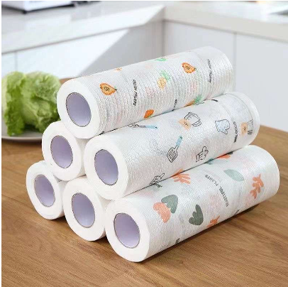 Disposable Kitchen Oil Absorbent Paper Towels Washable Dish Towel Non-Toxic Kitchen Tissue Paper