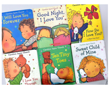 I Love You Through and Through Board Book 6 Book / Set Toddler Story Time Bonding Scholastic