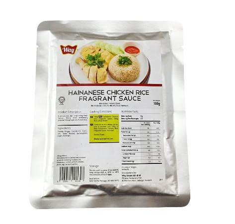 Way Hainanese Chicken Fragrant Sauce 100g