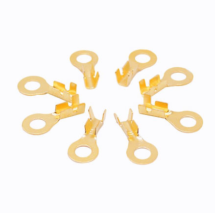 4.2mm Dia Copper Circular Splice Terminal Wire Naked