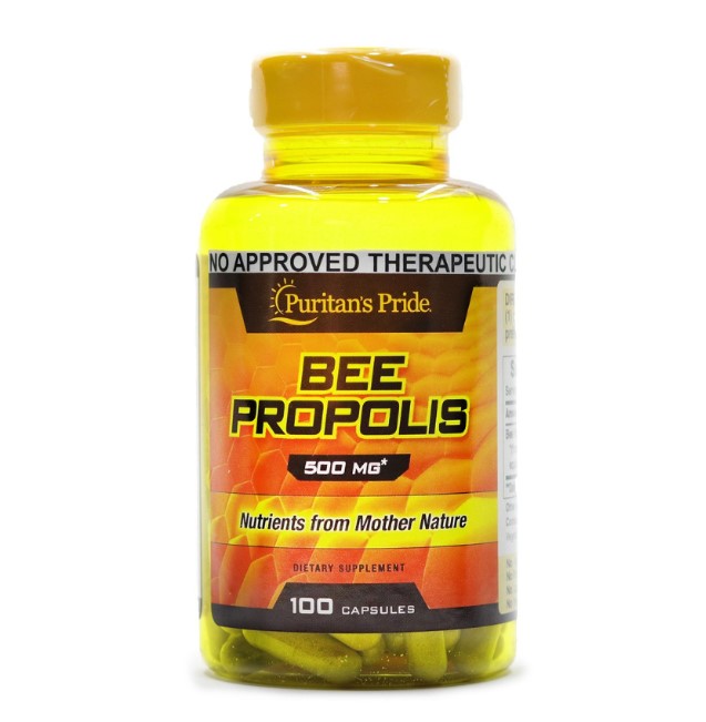 Puritans Pride Bee Propolis 125MG 100 Capsules