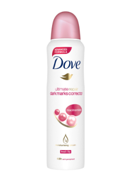 DOVE Deodorant Spray Ultimate Repair Dark Marks Corrector Fresh Lily 150ML