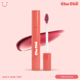 Chu Chu Beauty Juicy Dew Tint in Pink Guava