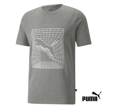 PUMA Cat Graphic Men Shortsleeve Tee