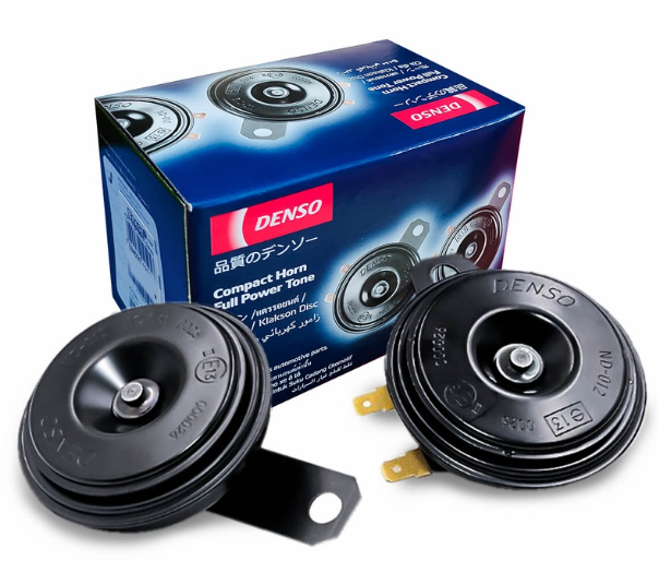 Denso Compact Horn Full Power Tone 12V 6910 - 9701 Power Tone And Harmonics Sound Horns