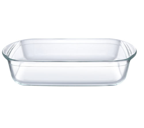 Chef's Classics Dining Glass Square Baking Tray, 22.5x25.6x5cm / 1.6lts