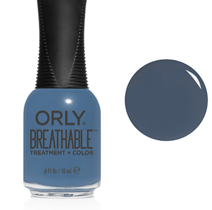 Orly Breathable Nail Lacquer Color De-stressed Denim 18ml