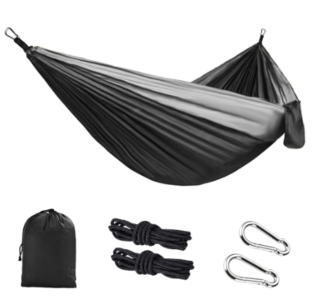 OneTwoFit Hammock With Mosquito Net Double Camping Tent Hiking Sports Travel Outdoor Portable