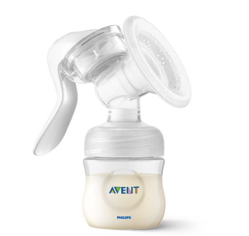 Philips AVENT Manual Breast Pump with Bottle