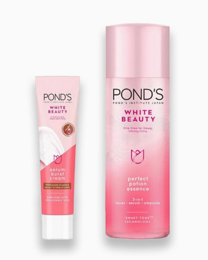 Best Seller! Pond's Dewy Duo: (Pond's Bright Perfect Potion Essence, Serum Burst Cream 20g)