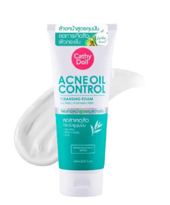 Cathy Doll Acne Oil Control Cleansing Foam 150ml