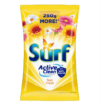 Surf Powder Detergent Sun Fresh Pouch 1100g
