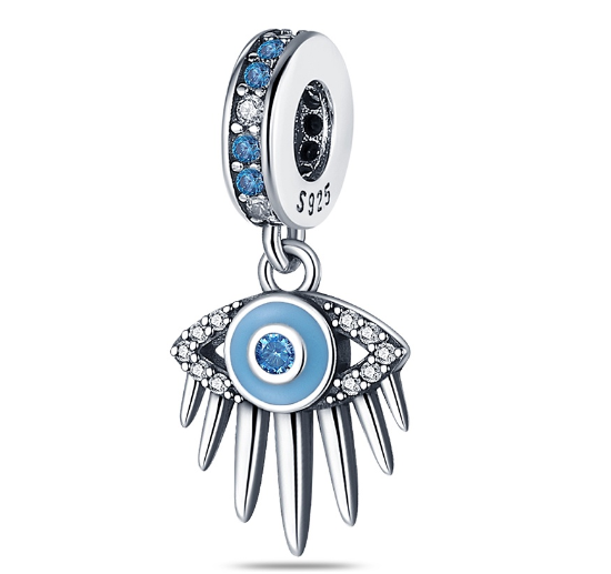 Genuine 925 Silver Little Boy Fox Rose Pyramid Mummy Charms Fit Original Charm Bracelets Diy Moon Cat Schnauzer Pendant For Jewelry S13