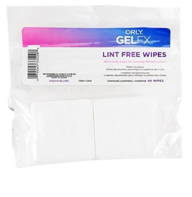 Orly Gel Fx Lint Free Nail Wipes 60pcs