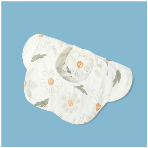 Einmilk Baby Bandana Dribble Bibs 360 Rotate Drool Bibs or Petal Bib Cotton Super Soft & Absorbent B21