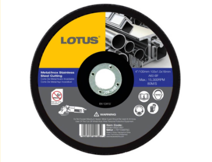 Lotus Cut -Off Wheel Thin ( 4" | 7" ) - Power Tool Accessories