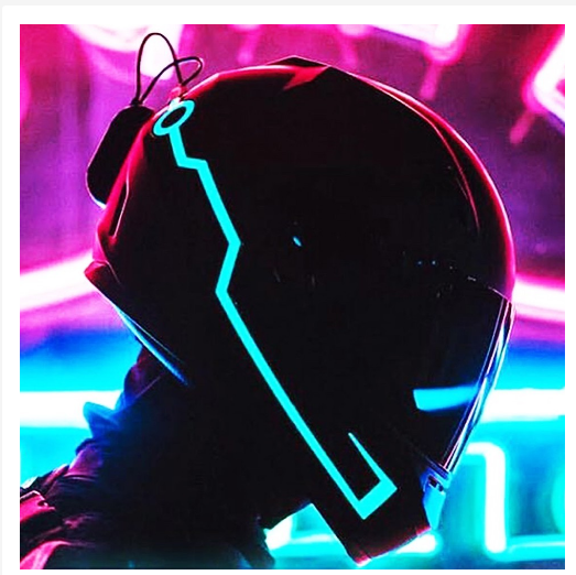 Motorcycle Helmet Light Strip Helmet Kit Night Riding Signal Stripe