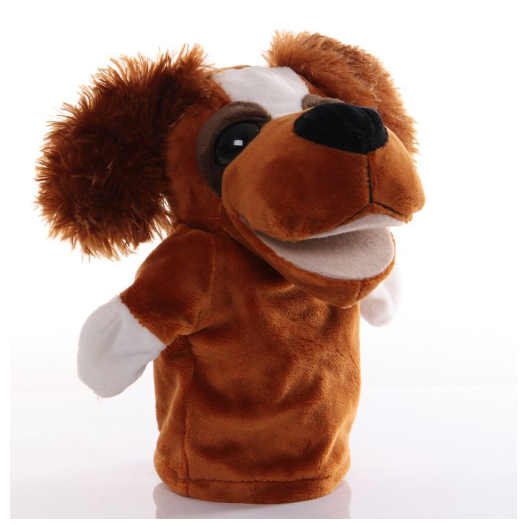 Animal Hand Puppet Cartoon Plush Toys Educational Pretend Telling Story Doll Kid Gifts D1