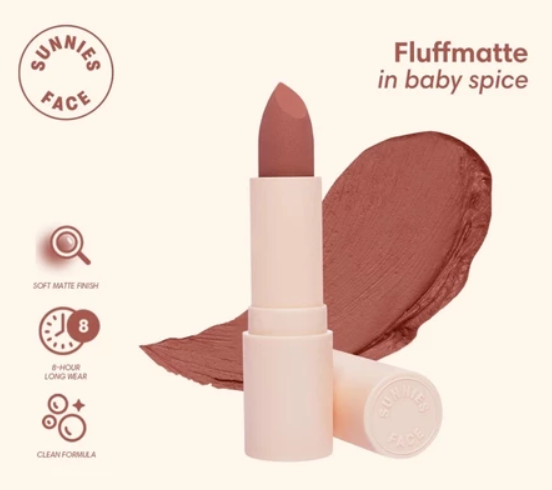 Sunnies Face Fluffmatte [Weightless Modern Matte Lipstick] (Baby Spice)
