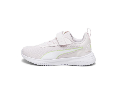 PUMA Unisex Flyer Flex AC Kids' Shoes (Pink)