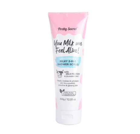 PRETTY SECRET Lightening Milky 2-in-1 Show Scrub 350G