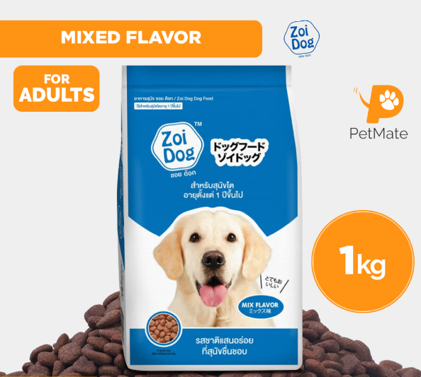 Zoi Dog Adult Dry Food Mixed Flavor 1kg