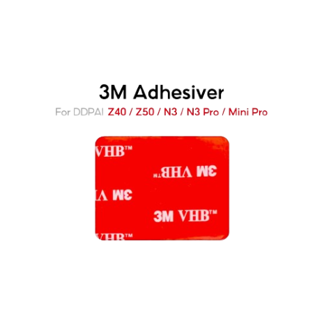 DDPAI 3M Adhesiver Sticker Dashcam Accessories Wind Screen Tape Sticker