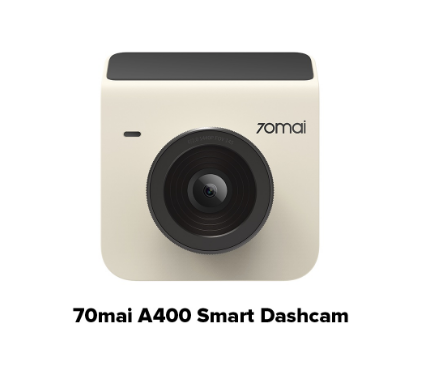 70mai A400 Smart Dashcam 1440p QHD 24hrs Parking Surveillance and Enhance Night Vision