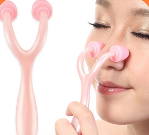 Nose Shaping Roller Smooth Edge Tightening Nose Bridge Nose Massager Roller Nose Beauty