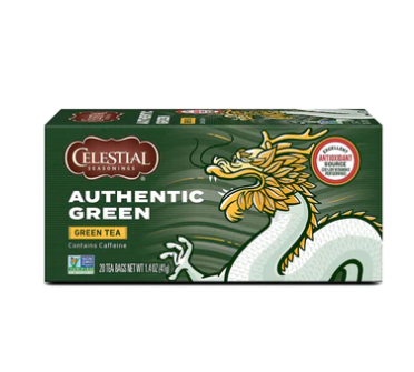 Celestial Seasonings Authentic Green Tea 20 bags