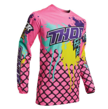 Cycling Jersey Women Motocross Cycling Jersey Thor Pulse Fast Downhill MTB Motorcycle Shirt Bike Cycling Jersey