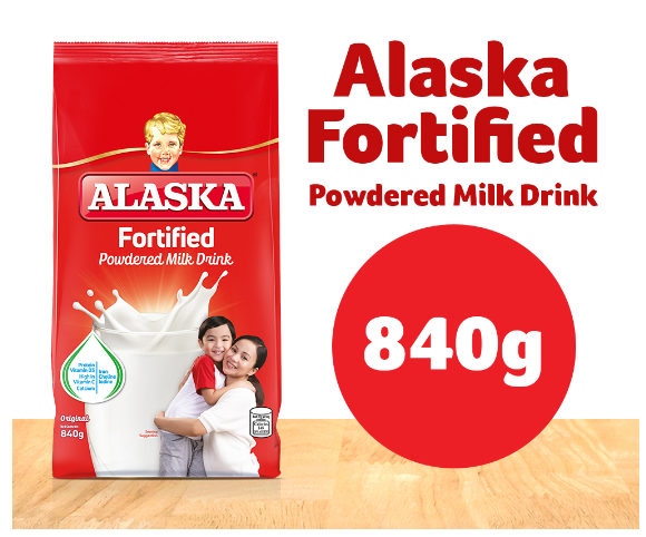 Alaska Fortified Powdered Milk Drink 840g