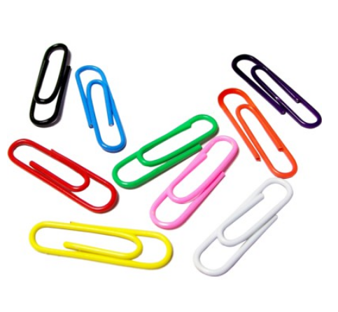 Paper Clips Small Big Vinyl 10 Box