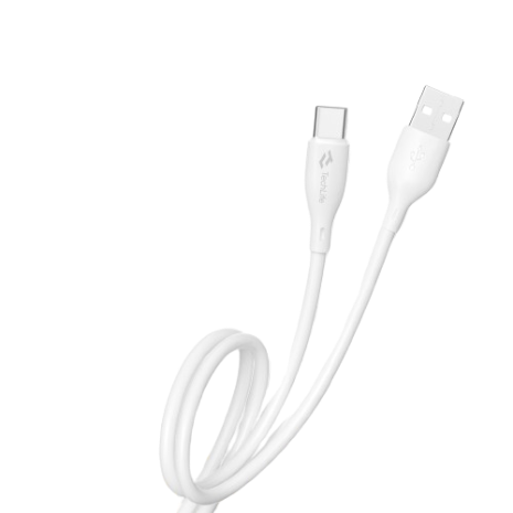 TechLife Type-C Cable | Supports Fast Charging Protocols | 1M Cable length