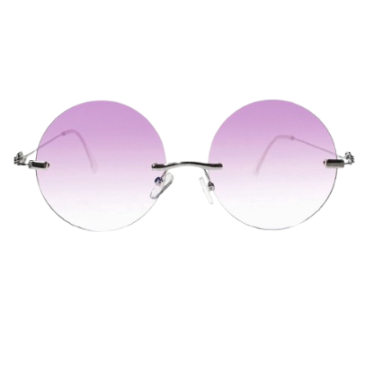 Shigetsu Bangtan Boys SUGA RadPro Eyeglasses Glasses in Metal Frame with Anti Radiation Antirad