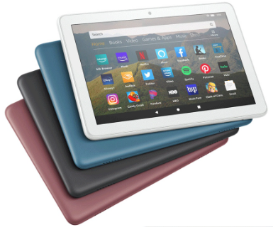 Amazon Fire HD 8 Tablet with Alexa, 8" HD Display, 32GB 10th Generation