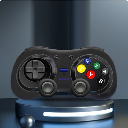 Wireless Game Gamepad Support Turbo Console Controller Motion Sensor Dual Vibration 400mAh for Switch Console/Windows PC