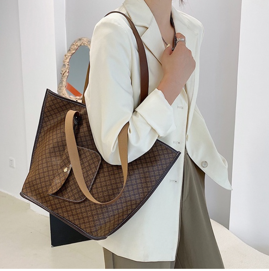 Korea Shoulder bag women trends ladies handbag with scarfs