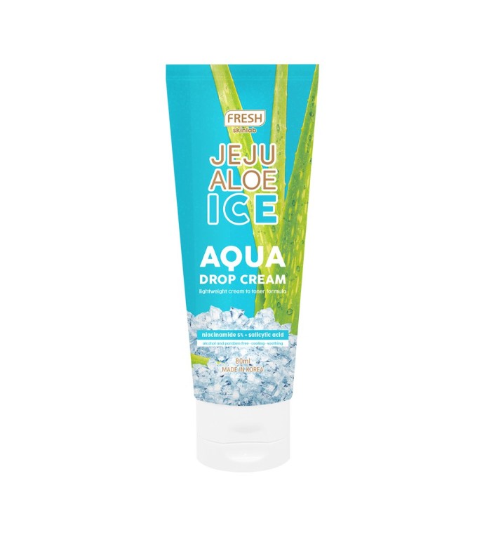 Fresh Jeju Aloe Ice Aqua Drop Cream 80ml