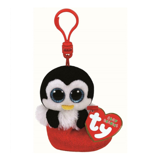 Ty Beanie Big Eyes Keychain Pendant Sloth Monkey Cat Fox Puppy Rabbit Soft Plush Backpack Decor Doll Birthday Gift For Kids 10CM C33