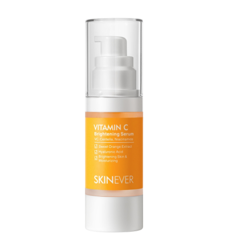 SKINEVER Vitamin C Brightening Serum Locks In Moisture And Brightens Skin Moisturizes Skin Tone