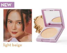 Happy Skin Stay Fresh Weightless Pressed Powder SPF20 in Light Beige