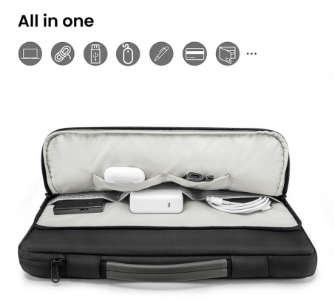tomtoc Versatile 360 Protective Laptop Briefcase for New Macbook Pro 13" & Macbook Air 13.3"