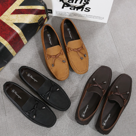 Men's Leather Loafer Topsider Shoes WY18-13