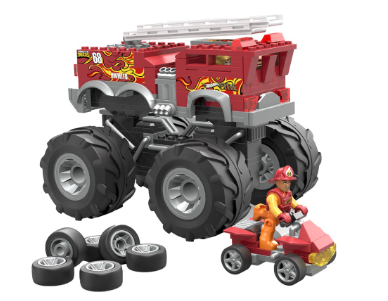 Hot Wheels Megabloks 5 Alarm Fire Truck Playset